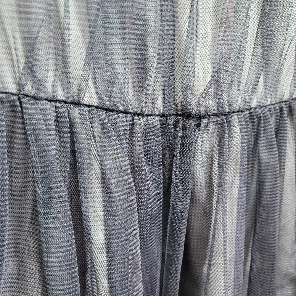 Calvin Klein Kids Dress Violette Dusk Size 12 NWT Tulle Skirt Zipper Closure $90